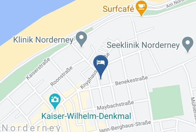 Kajute 31 Norderney Map