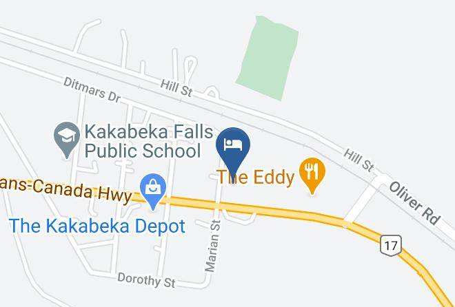 Thunder Bay - Kakabeka Falls Motor Hotel Maps