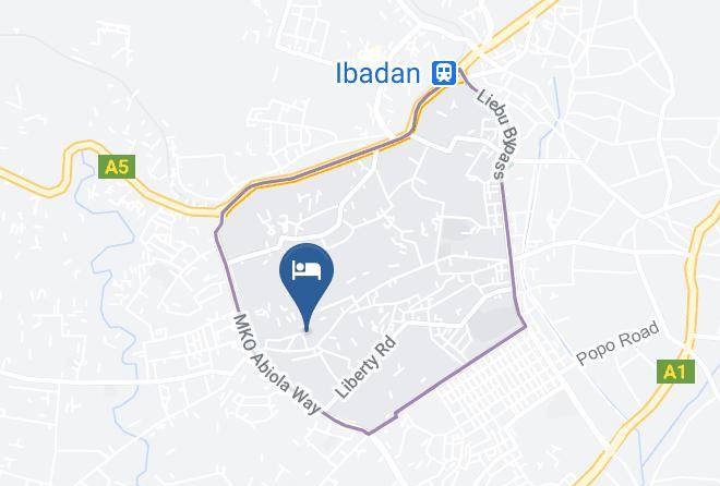 Ibadan - Kakanfo Inn & Conference Centre Maps