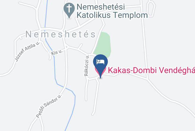 Nemeshetes - Kakas Dombi Vendeghaz Maps