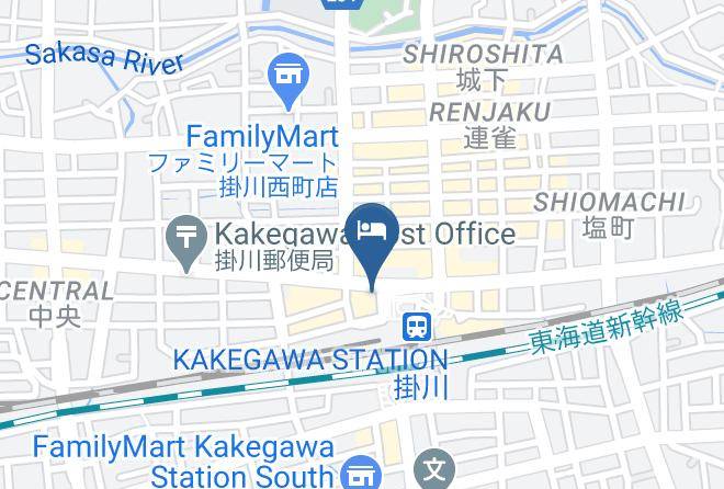 Kakegawa City - Kakegawa Terminal Hotel Maps