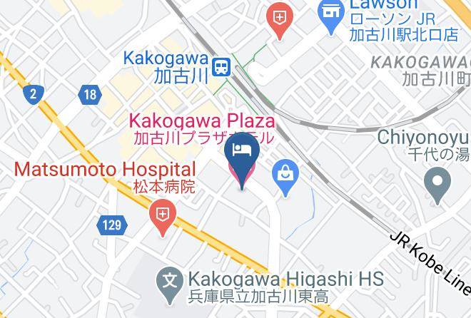 Kakogawa City - Kakogawa Plaza Hotel Maps