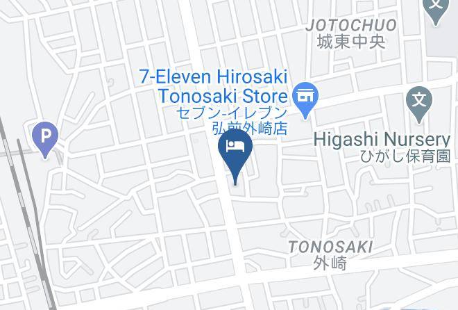 Hirosaki City - Kakurin Inn Maps