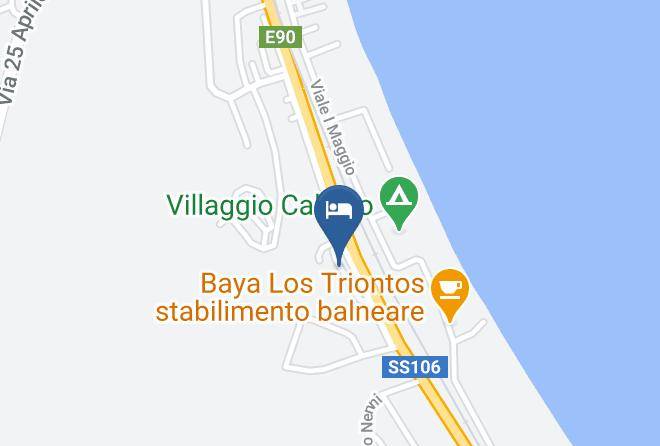 Cosenza - Kala Kretosa Hotel Maps