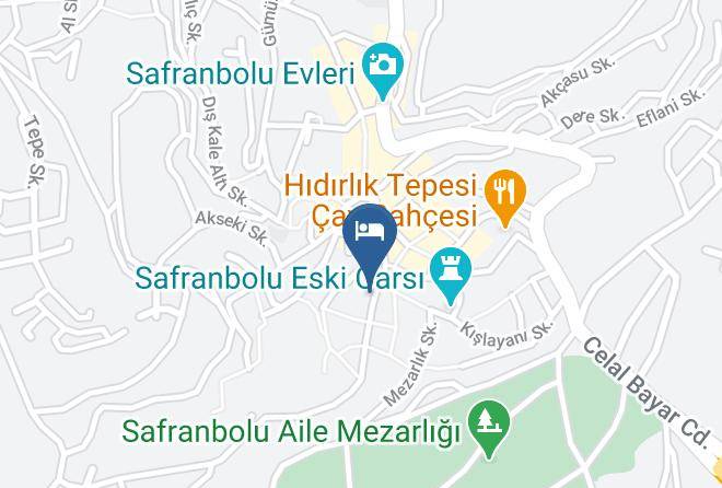 Safranbolu - Kalafatoglu Konak Maps
