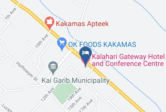 Z F Mgcawu - Kalahari Gateway Hotel And Conference Centre Maps