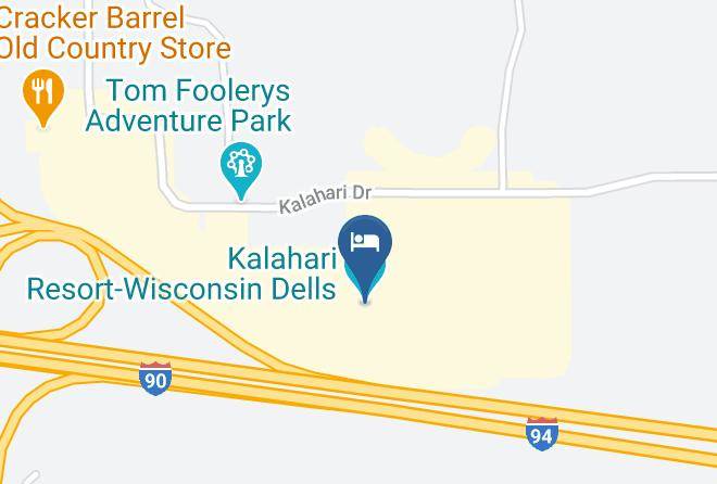 Sauk - Kalahari Resort Wisconsin Dells Maps