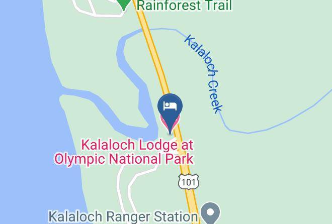 Jefferson - Kalaloch Lodge At Olympic National Park Maps