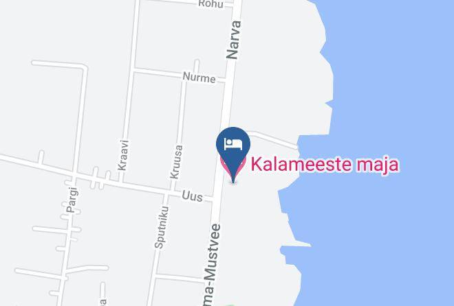 Mustvee Vald - Kalameeste Maja Maps