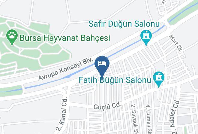 Osmangazi - Kalamya Butik Otel Maps