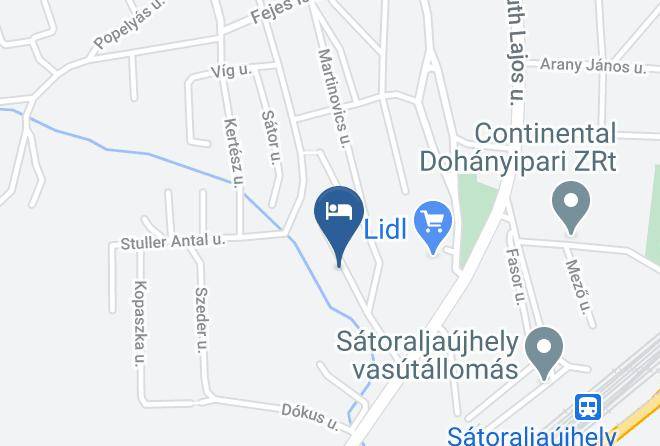 Satoraljaujhely - Kaland Vendeghaz Maps