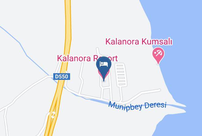 Gelibolu - Kalanora Resort Hotel Maps