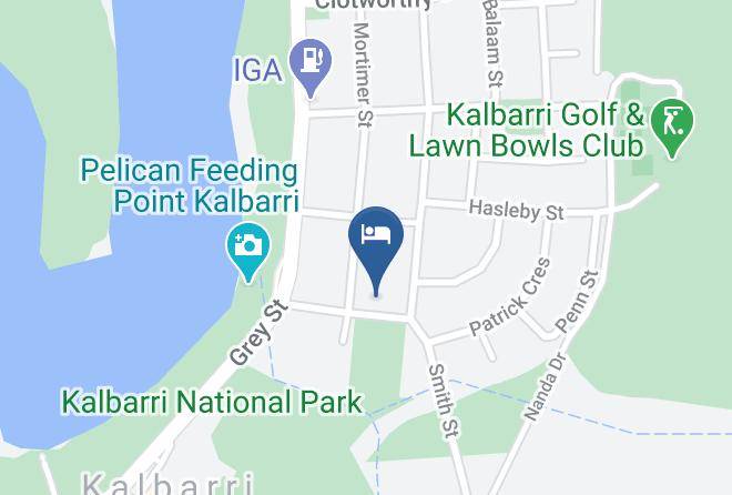 Northampton - Kalbarri Backpackers Yha Maps