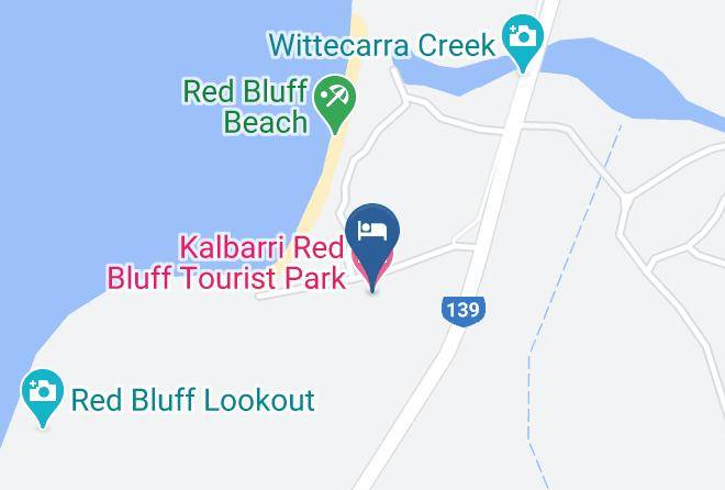 Northampton - Kalbarri Red Bluff Tourist Park Maps