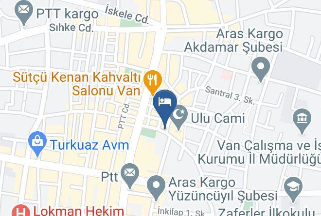 Ipekyolu - Kale Gold Hotel Van Maps
