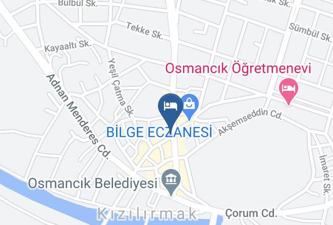 Osmancik - Kale Otel Osmancik Maps