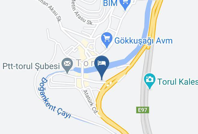 Gumushane Kaledibi - Kale Palace Hotel Torul Maps