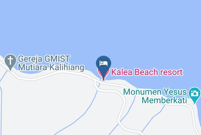 Sangihe - Kalea Beach Resort Maps