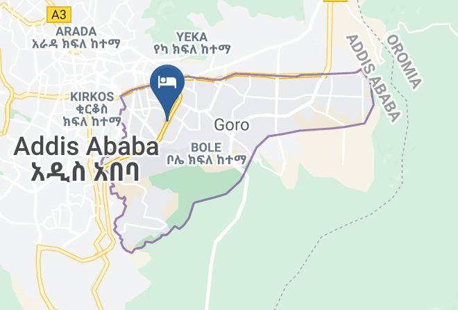 Addis Ababa - Kaleb Hotel Maps