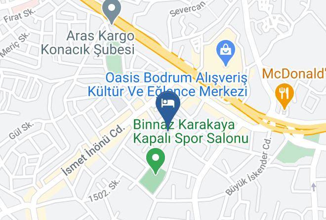 Bodrum - Kalender Otel Maps