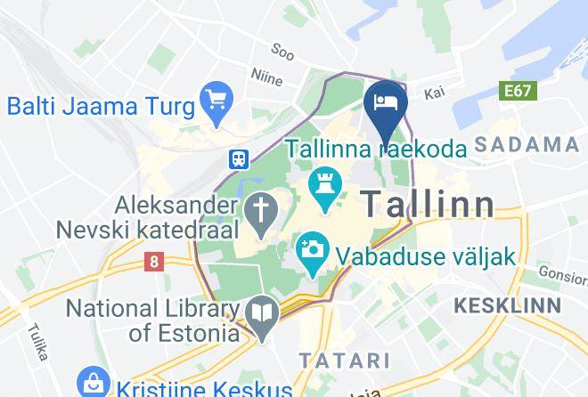 Tallinn - Kalev Spa Hotel & Water Park Maps
