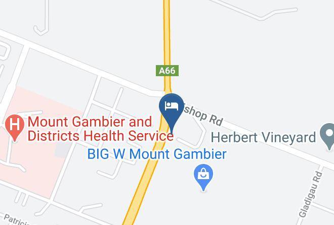 Mount Gambier - Kalganyi Holiday Park Maps