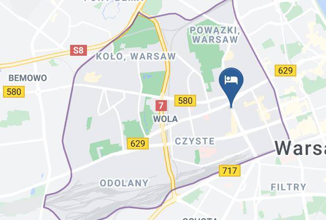 Warsaw - Noclegi Werset Comfort Maps