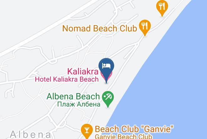 Balchik - Kaliakra Hotel Maps