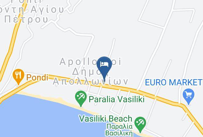 Levkas - Kalias Hotel Maps