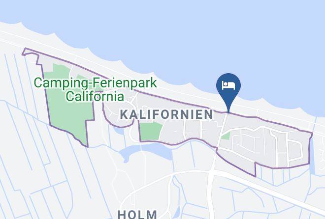 Kalifornien Deichweg Map