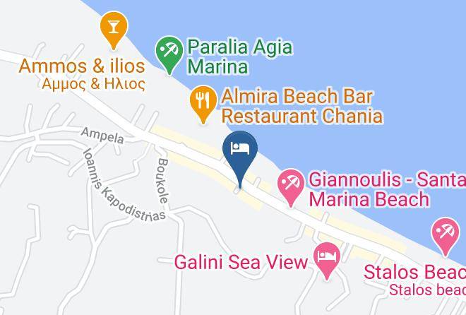 Khania - Kalimera Hotel Maps