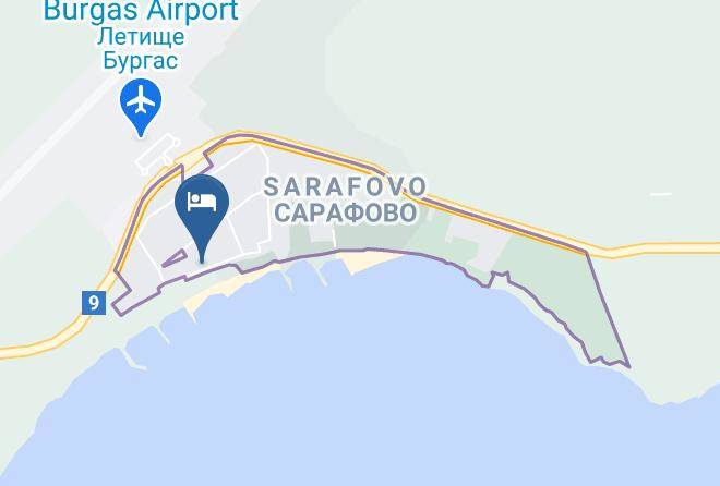 Kalina Family Hotel Map