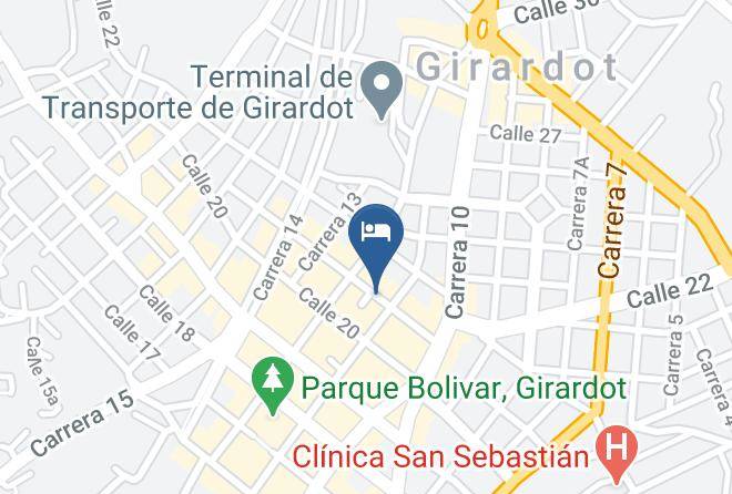 Girardot - Kalina Hotel Maps