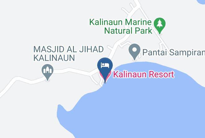 North Minahasa Regency - Kalinaun Resort Maps