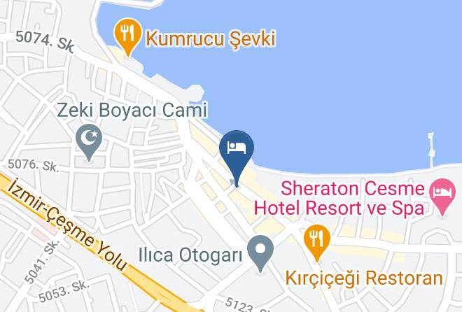 Cesme - Kalinda Inn Otel Maps