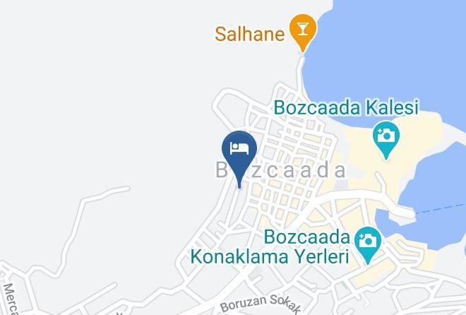 Bozcaada - Kalinihta Otel Bozcaada Maps