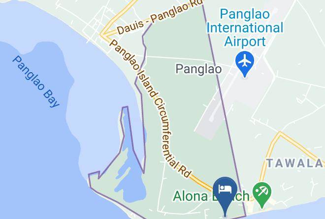 Bohol - Kalipayan Beach Resort Maps