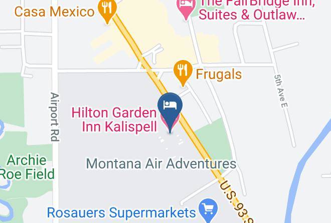 Flathead - Hilton Garden Inn Kalispell Maps