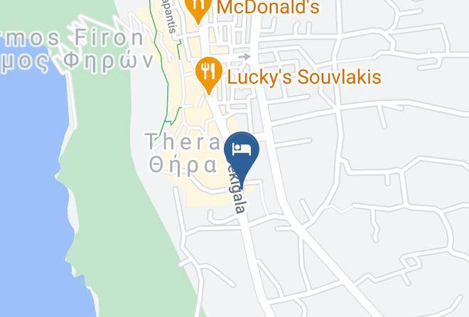 Thira - Kalisti Hotel & Suites Maps