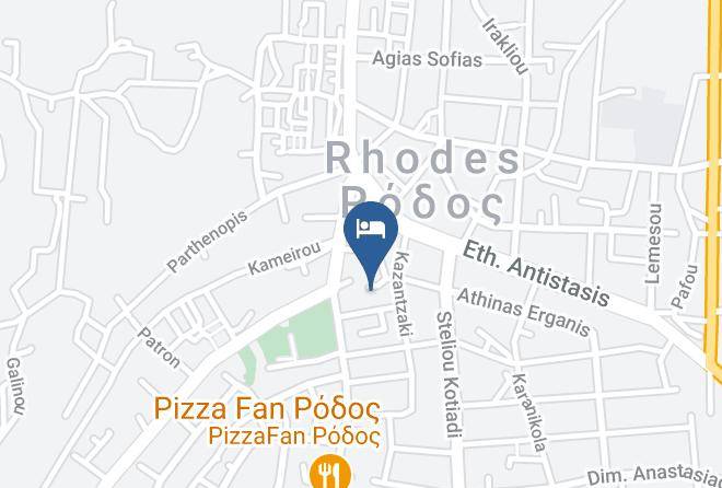 Dodecanese - Kalithea Sun & Sky Hotel Maps