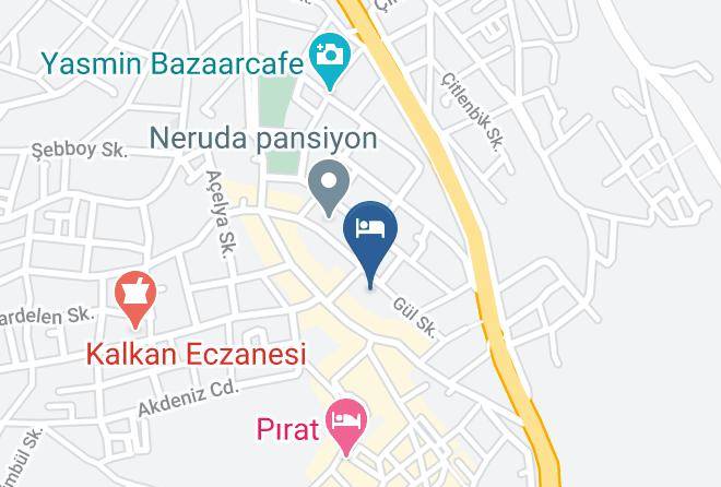Kas - Kalkan Dream Hotel Maps