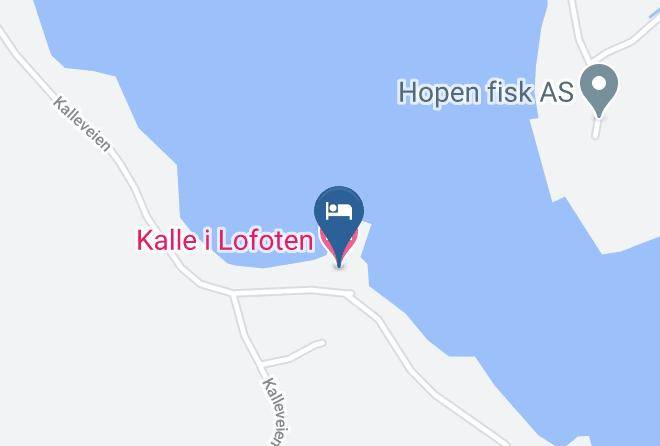 Kalle In Lofoten Map