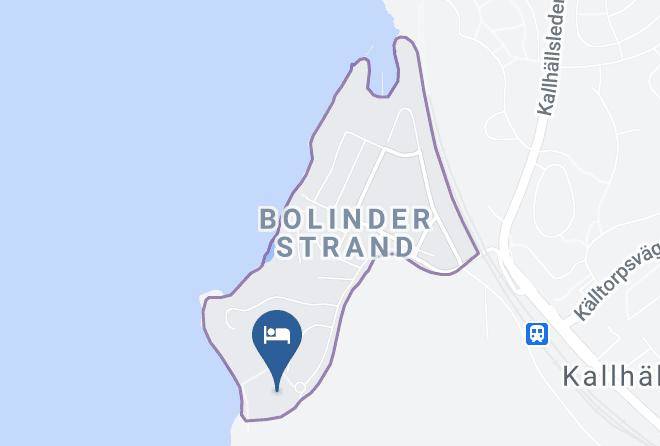 Kallhallsbaden Map