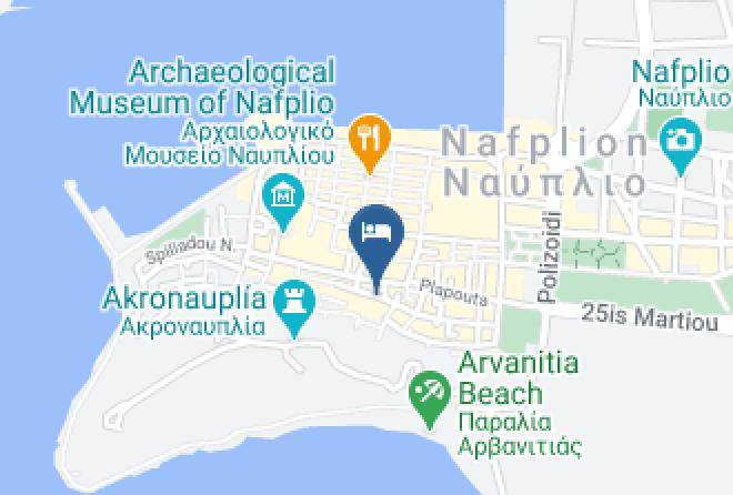 Argolis - Kallisti Pension Maps