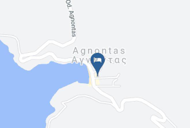 Kallisti Seaside Studios Skopelos Map