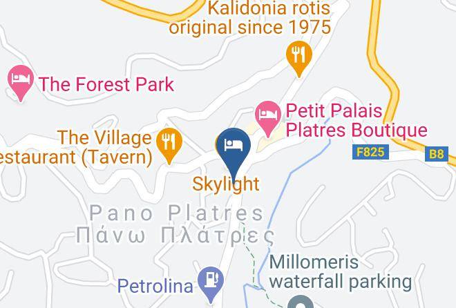 Cyprus - Kallithea Hotel Du Chocolat Maps