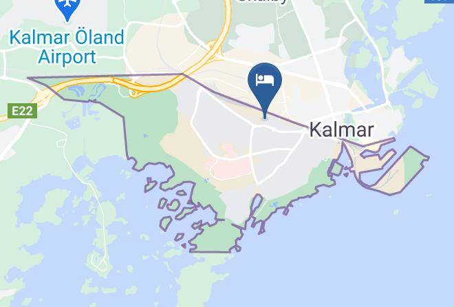Kalmar Hotell Map