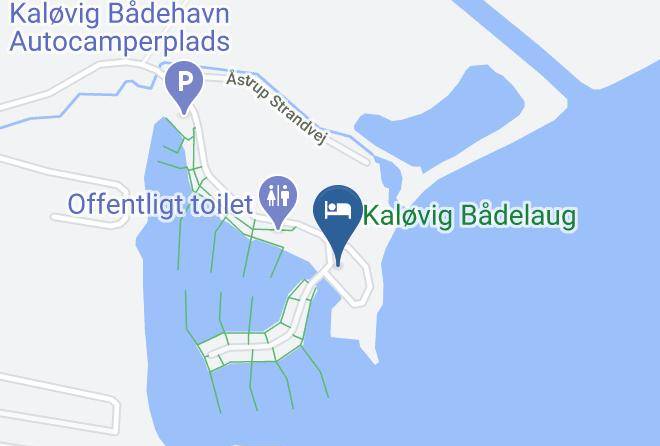 Kalovig Badehotel Map