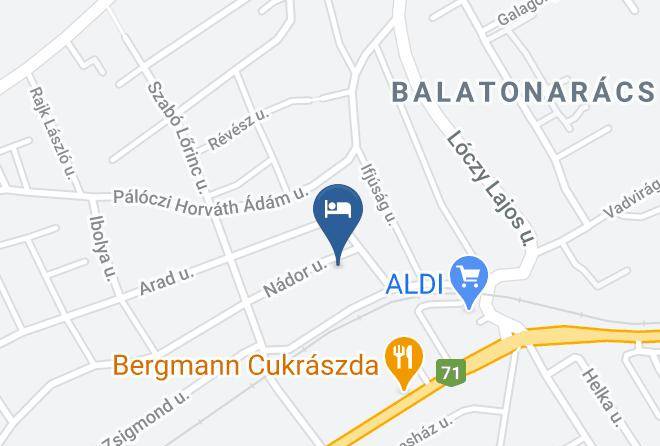 Balatonfured - Kaltenecker Haz Maps