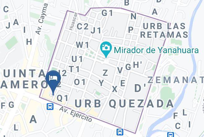 Yanahuara - Kalust Hotel Maps